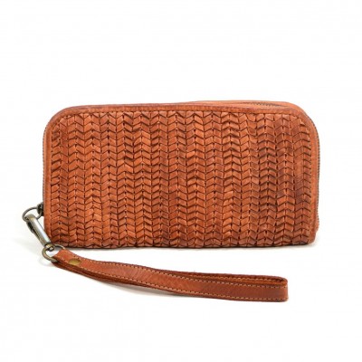 18■ Grosse 3in1: Vintage Portemonnaie - Handytasche - Geldbeutel Leder Unisex mit reißverschluss
